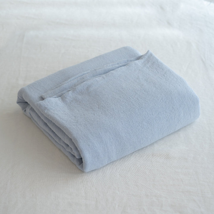 Sömn Premium Linen Bedding Duvet Cover | Sömn Home #color_sky
