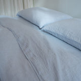 Sömn Luxury Linen Bedding | Pillowcase (single) Linen Bedding Sömn Home Sky #color_sky