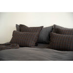 Sömn Luxury Linen | Waffle Toss Cushions Sömn Home #color_navy